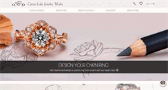 Desktop Screenshot of greenlakejewelry.com
